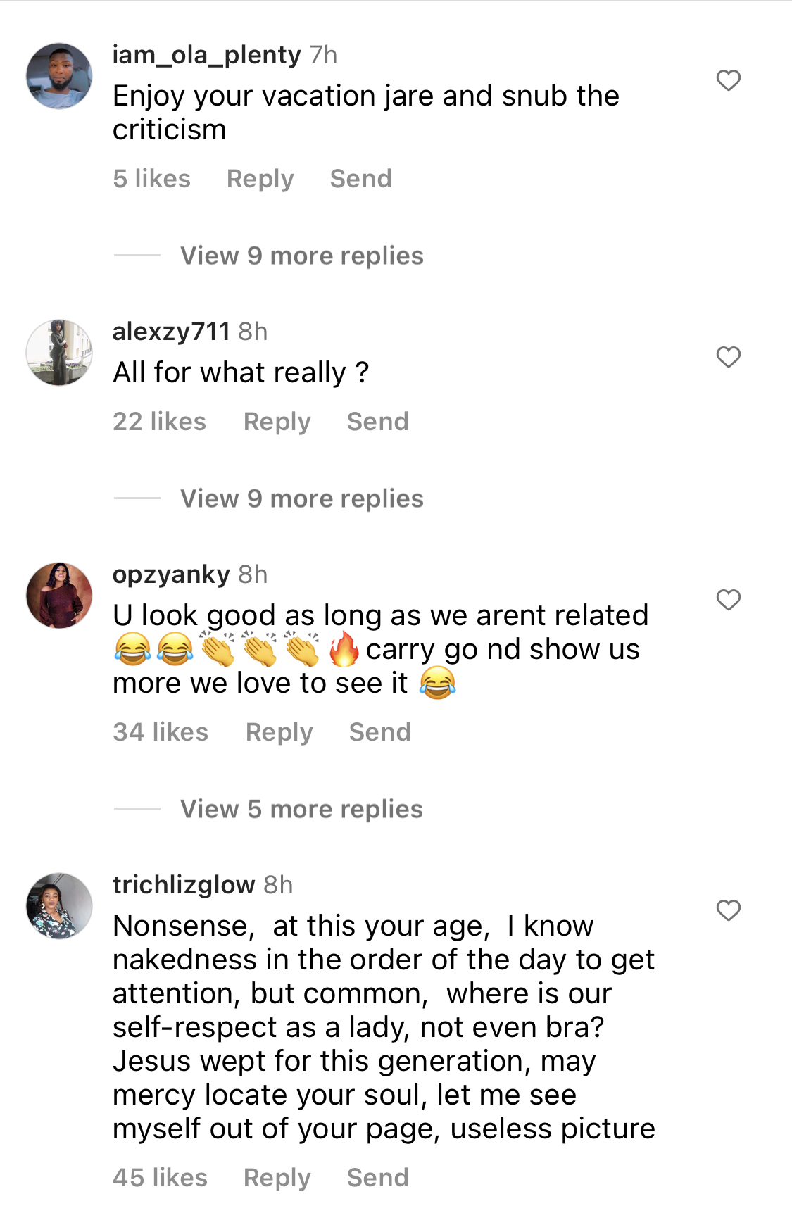 Rihanna did it too and she’s a billionaire - BBNaija Ifu Ennada defends topless photos as fans drag her