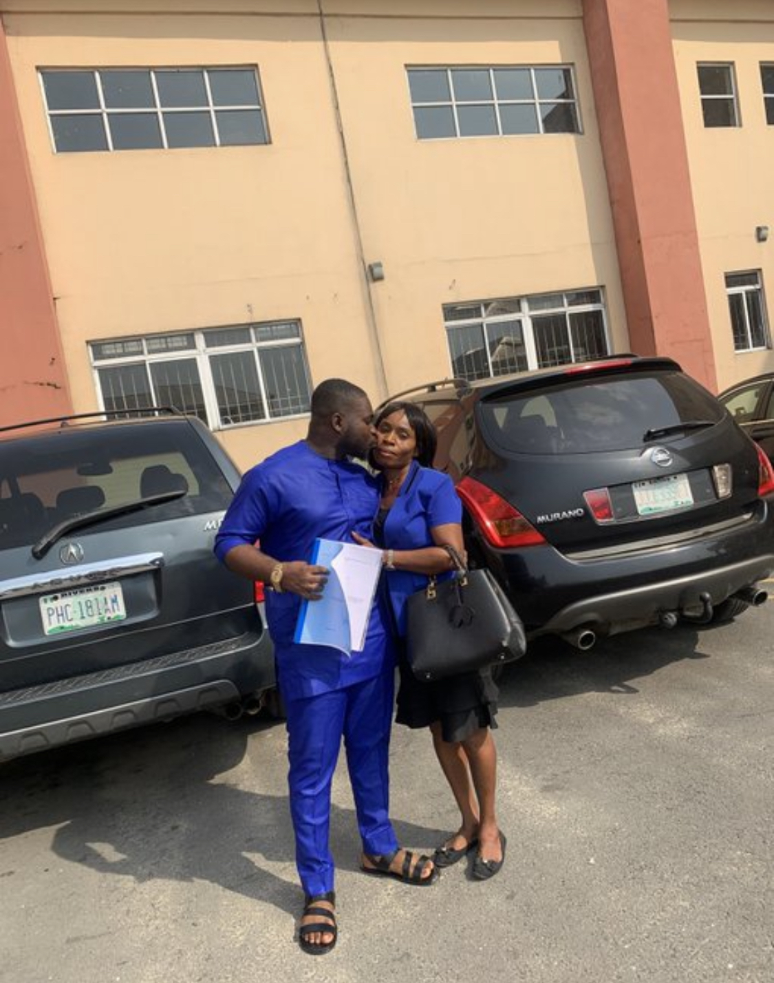 Man celebrates mom as she graduates 20 years after dropping out to send him to school [photos]