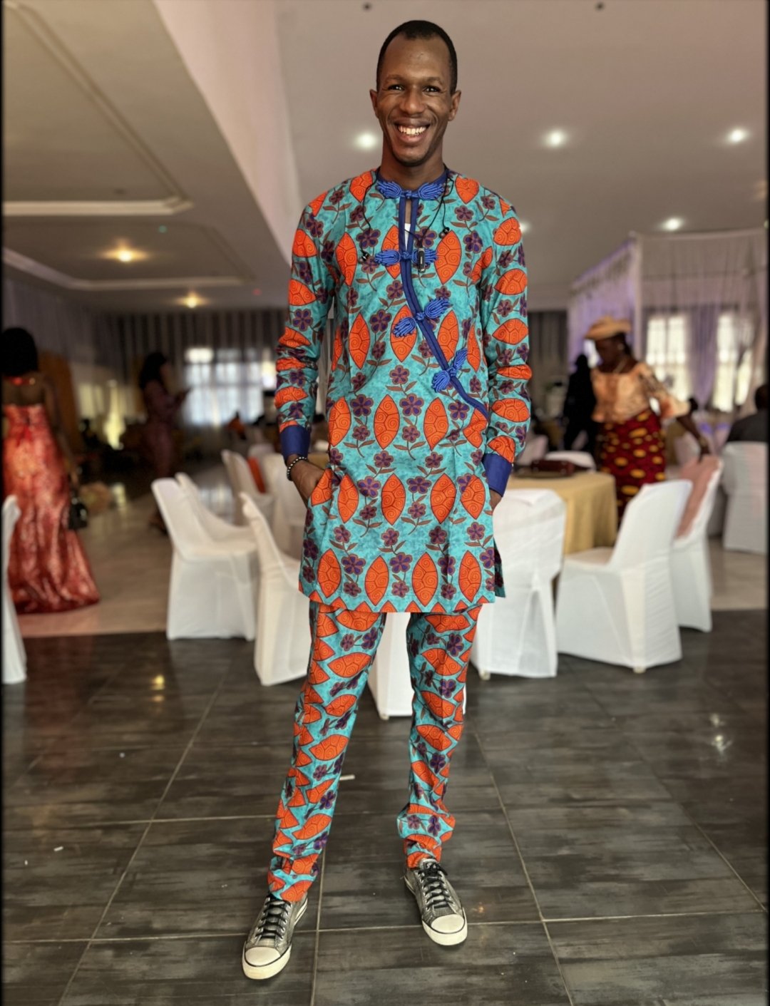 You look like a village champion - Nigerians blast Twitter critic Daniel Regha over his outfit [photos]