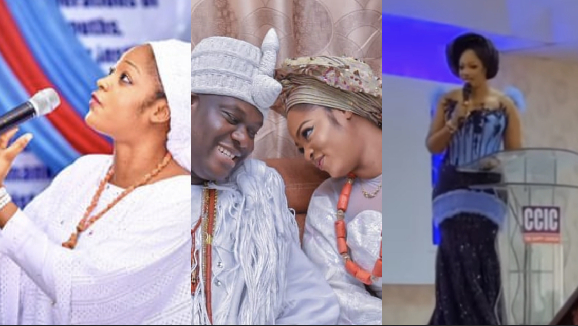 Queen Naomi resumes prophetic work months after divorce from Ooni of Ife [video]