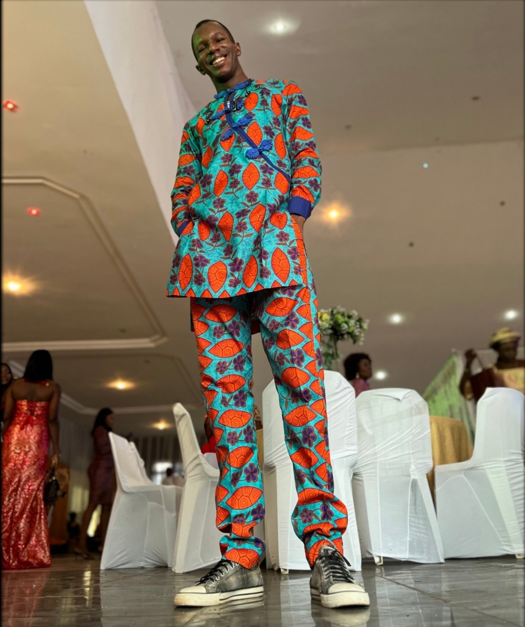 You look like a village champion - Nigerians blast Twitter critic Daniel Regha over his outfit [photos]