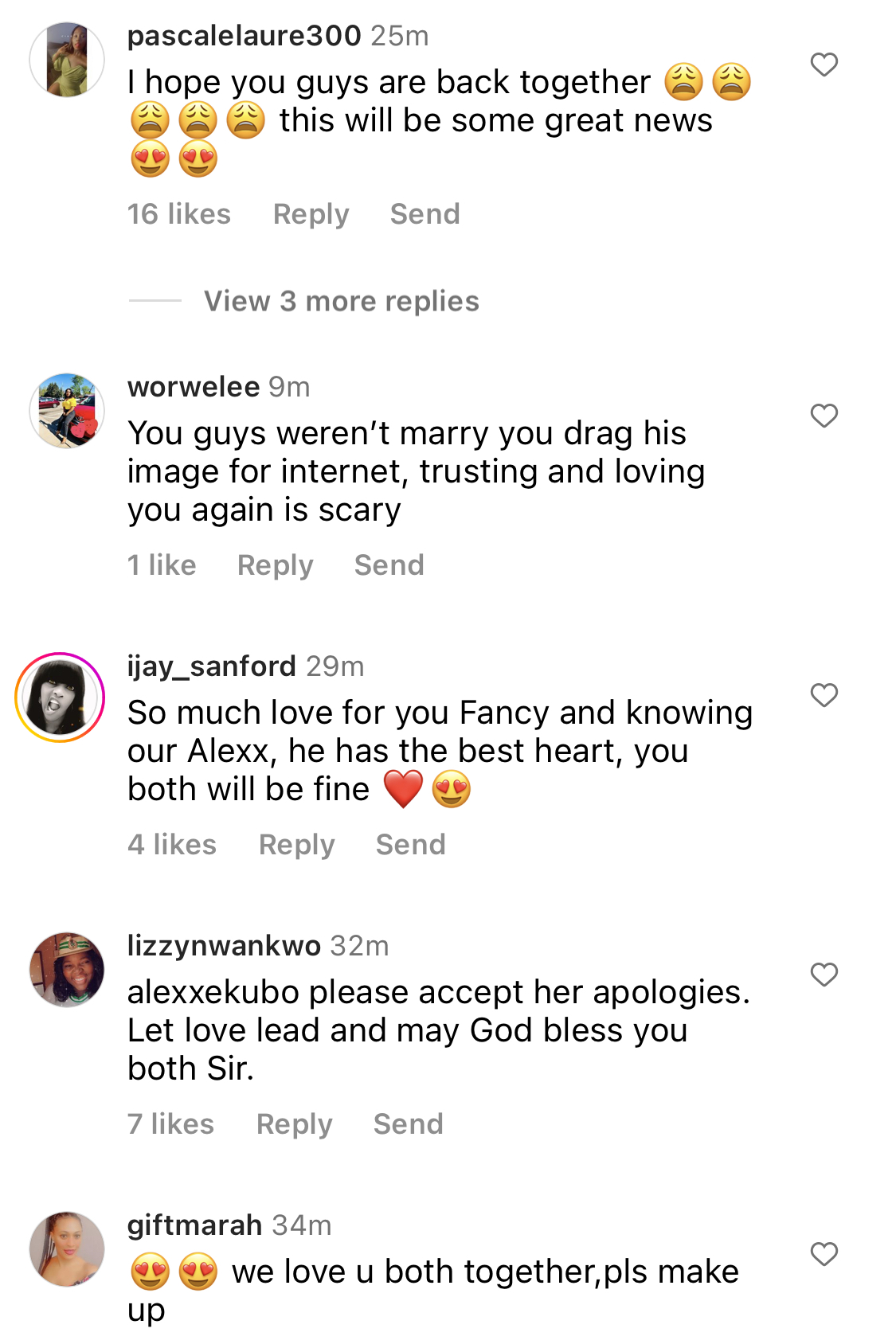 I’m sorry for all the hurt and pain, I miss you - Fancy Acholonu Ex-fiancée to actor Alex Ekubo begs