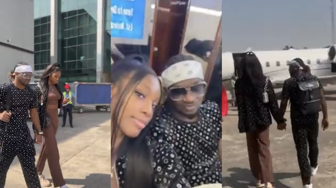 Paul Okoye and girlfriend Ivy jet off to Sudan for Christmas [video]