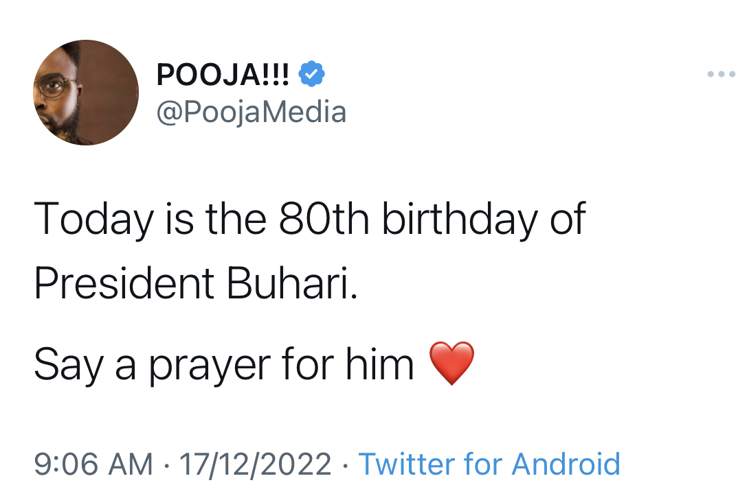 You are rich but Nigeria is poor - Reno Omokri blasts Buhari as he celebrates 80th birthday [photos]