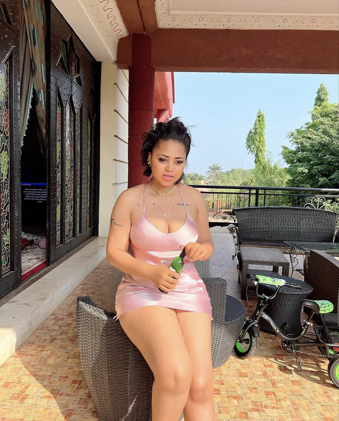 Fans blast Regina Daniels over ‘revealing’ outfit [photos]