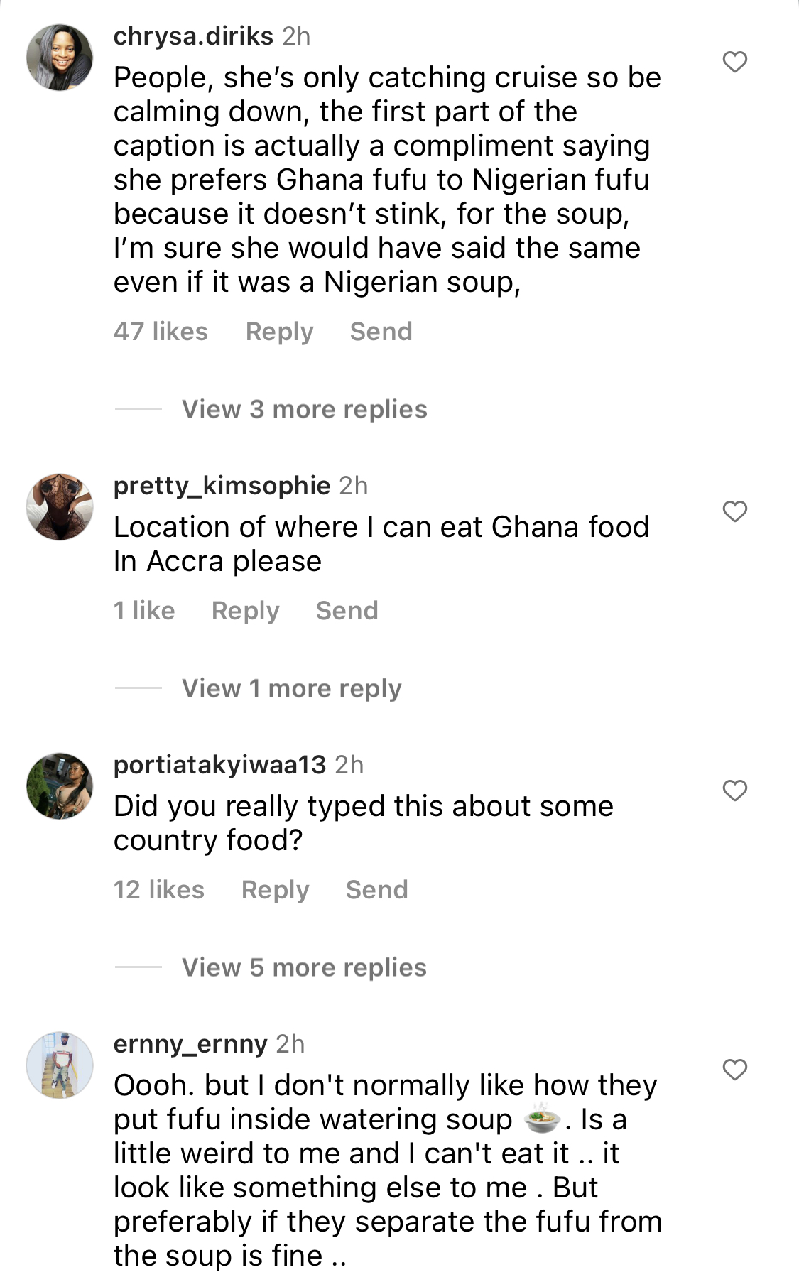 No wonder them divorce you - Fans blast Dancer Korra Obidi for eating fufu and soup with straw [video]