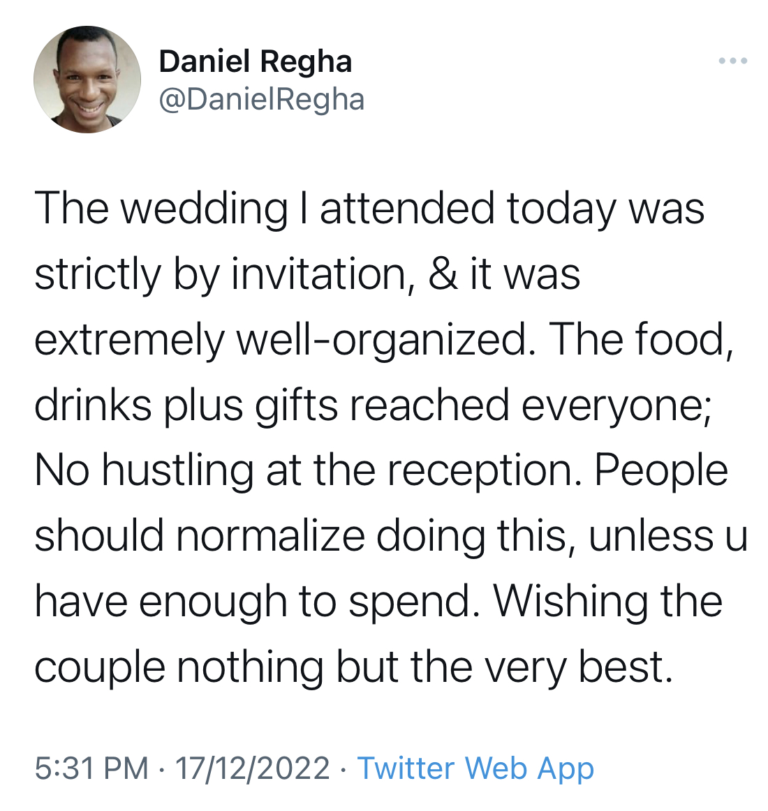 You look like a village champion - Nigerians blast Twitter critic Daniel Regha over his outfit [photos]