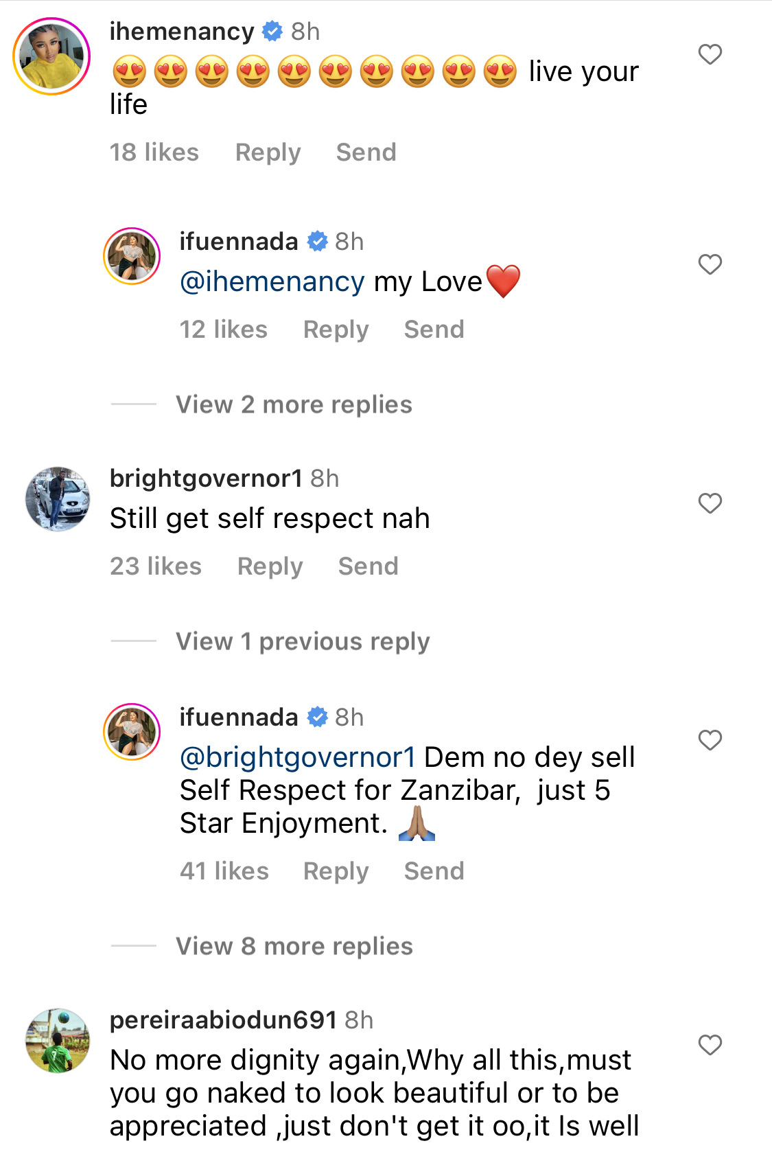 Rihanna did it too and she’s a billionaire - BBNaija Ifu Ennada defends topless photos as fans drag her