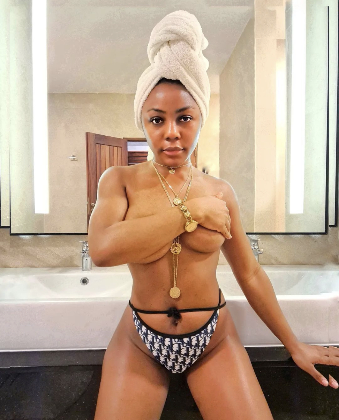 Rihanna did it too and she’s a billionaire - BBNaija Ifu Ennada defends topless photos as fans drag her