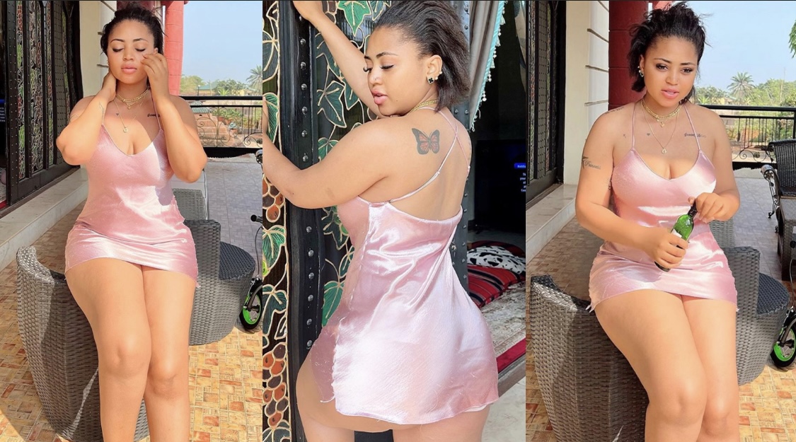 Fans blast Regina Daniels over ‘revealing’ outfit [photos]
