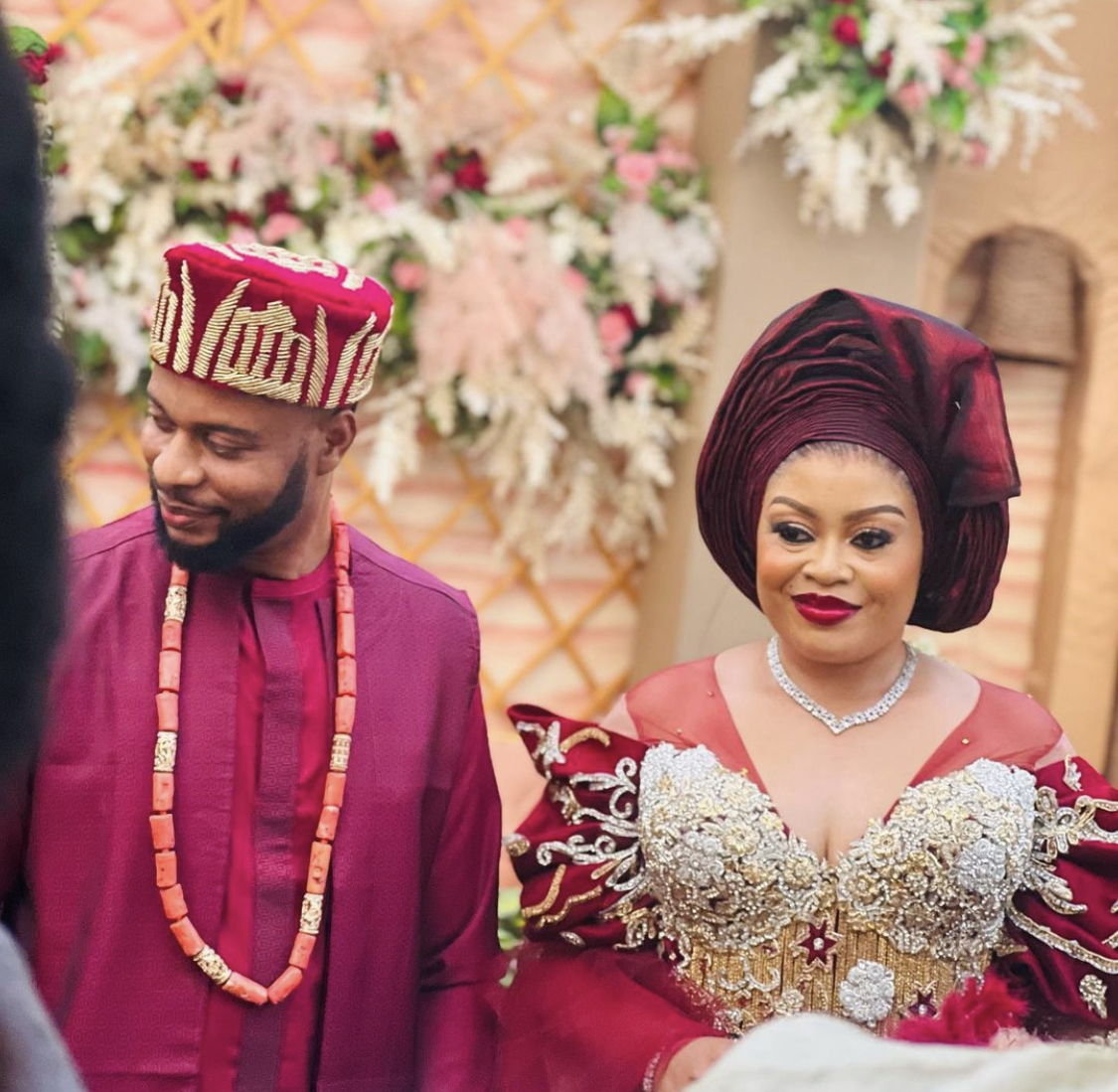 Actress Nkiru Sylvanus ties knot with lover in Traditional Wedding [photos/video]