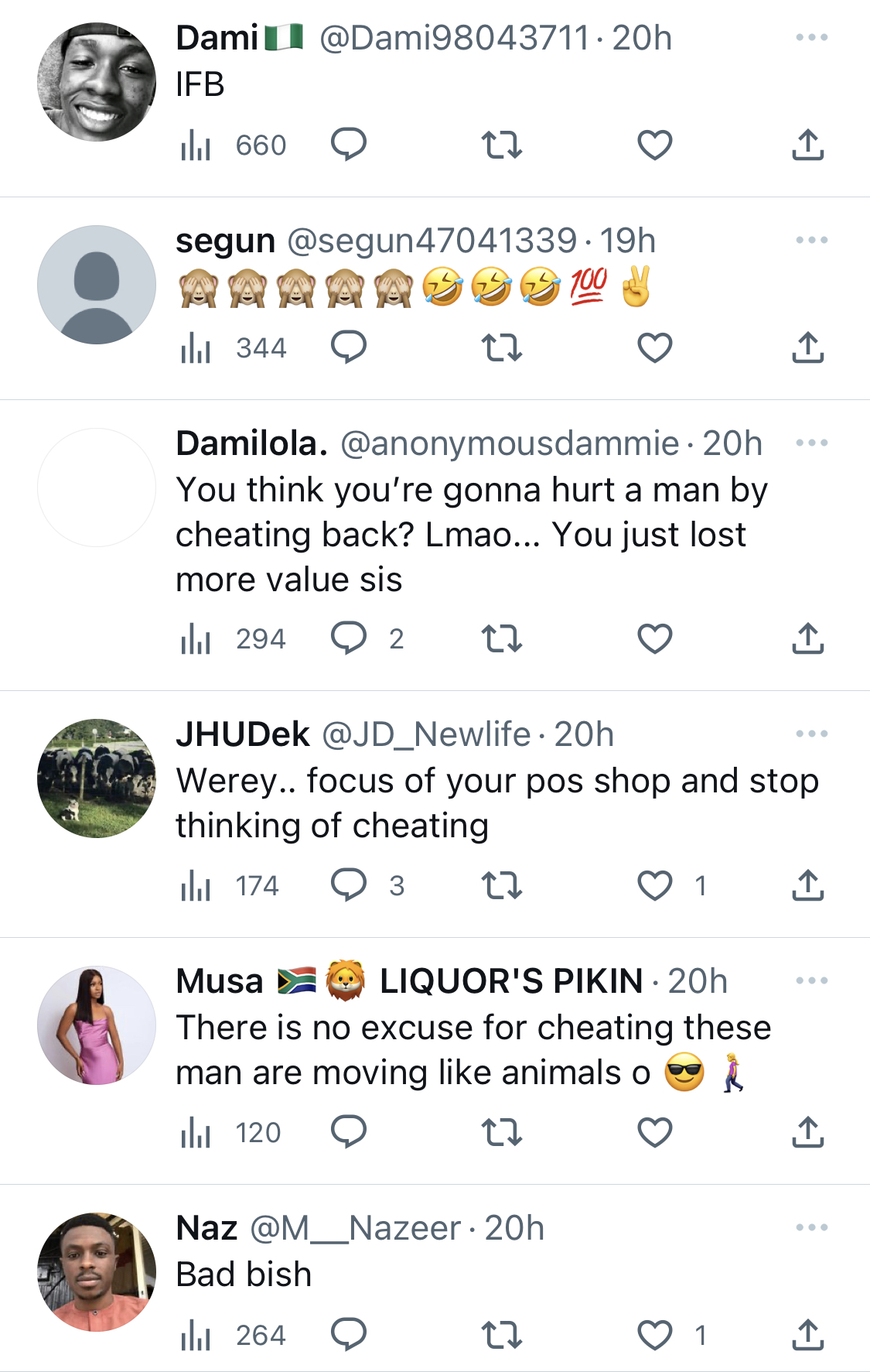 I don’t blame men for cheating but I’ll cheat back - BBNaija Tolanibaj warns