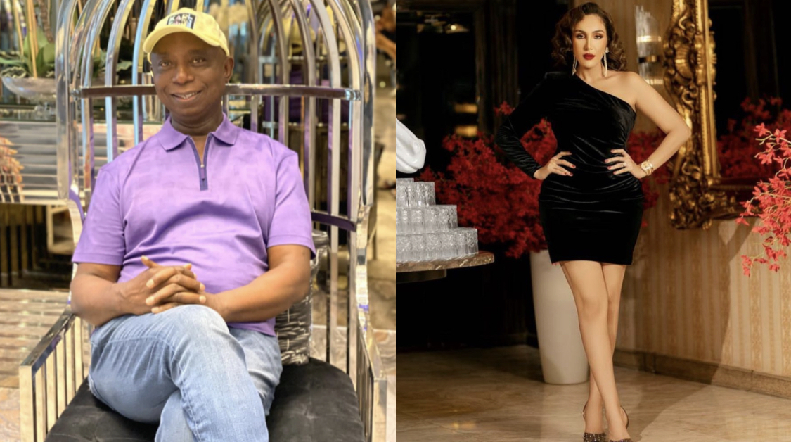 Fans Blast Ned Nwoko over birthday wish to 5th wife Laila [photo]