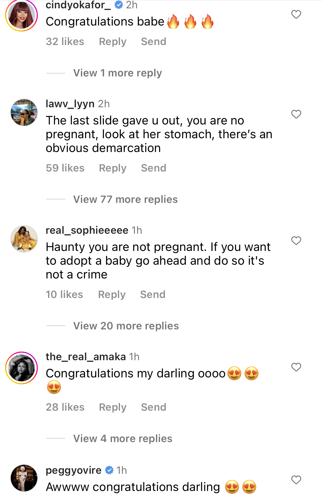 Your tummy was flat days ago - Fans Query BBNaija’s Ka3na as she announces pregnancy with huge baby bump [photos]