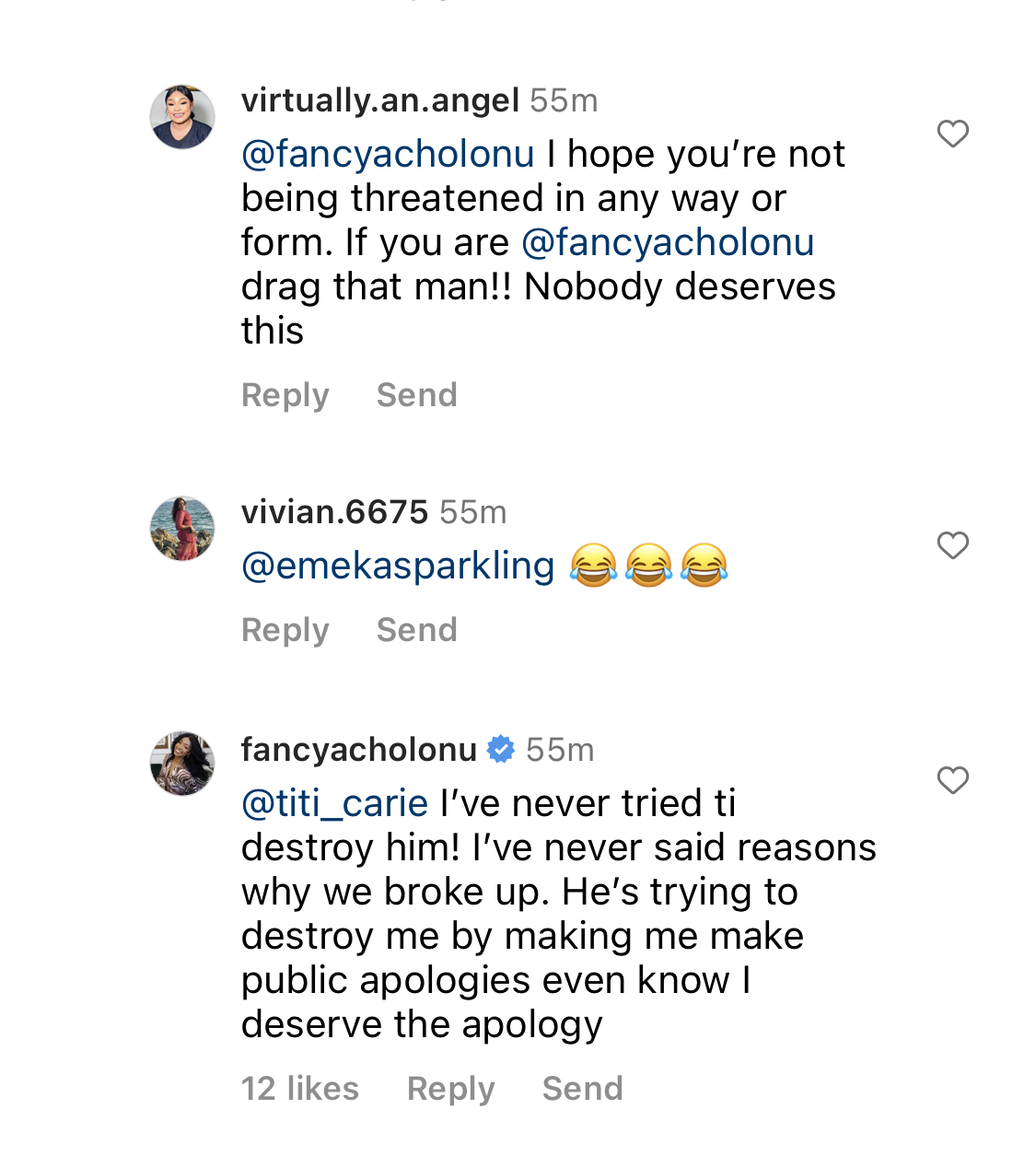 Alex Ekubo is a sociopath, he’s trying to destroy me - Actor’s Ex-fiancée Fancy Acholonu reveals he forced her to make apology