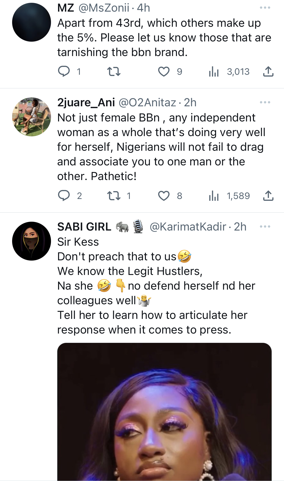 Calling BBNaija female housemates sluts is unfair - Kess blasts OAP Nedu