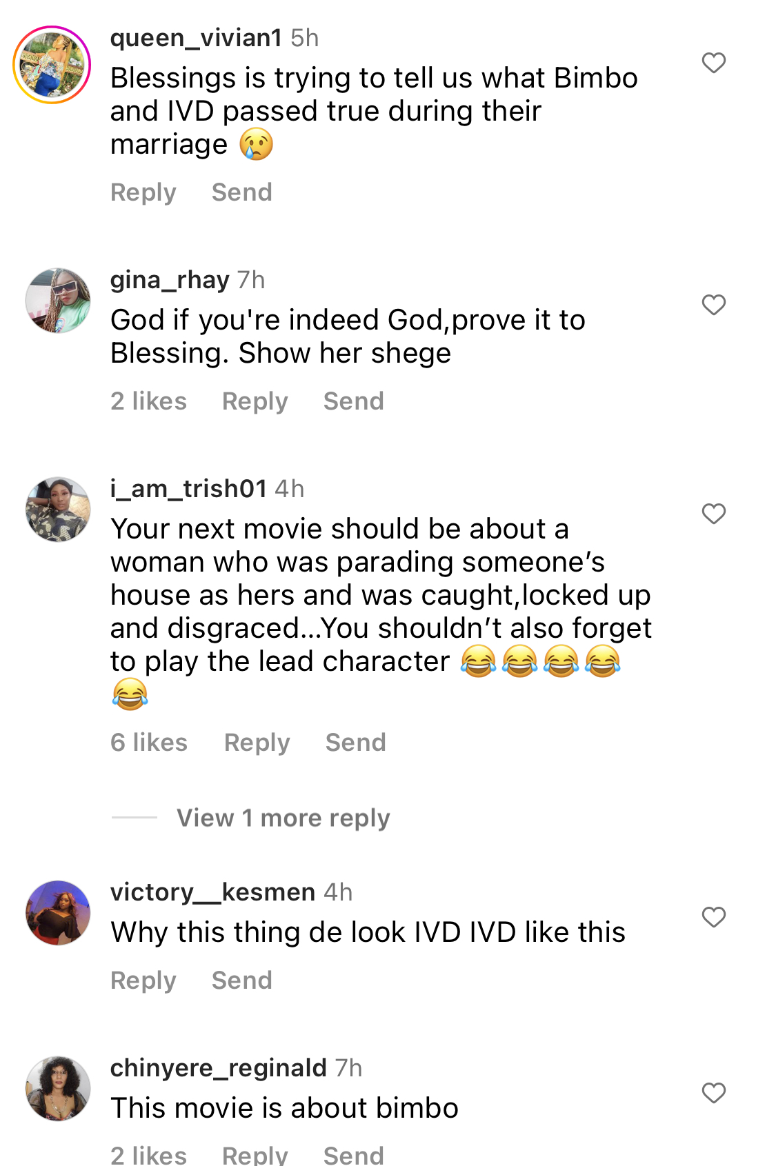 Nigerians react as Blessing CEO produces movie about death of lover IVD’s wife Bimbo [video]