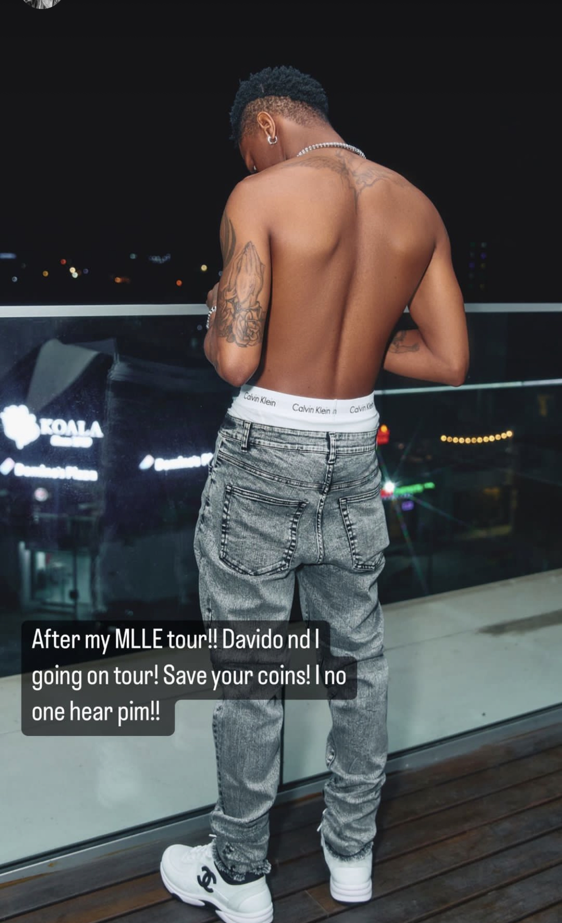 Davido and I are going on tour - Musician Wizkid Announces
