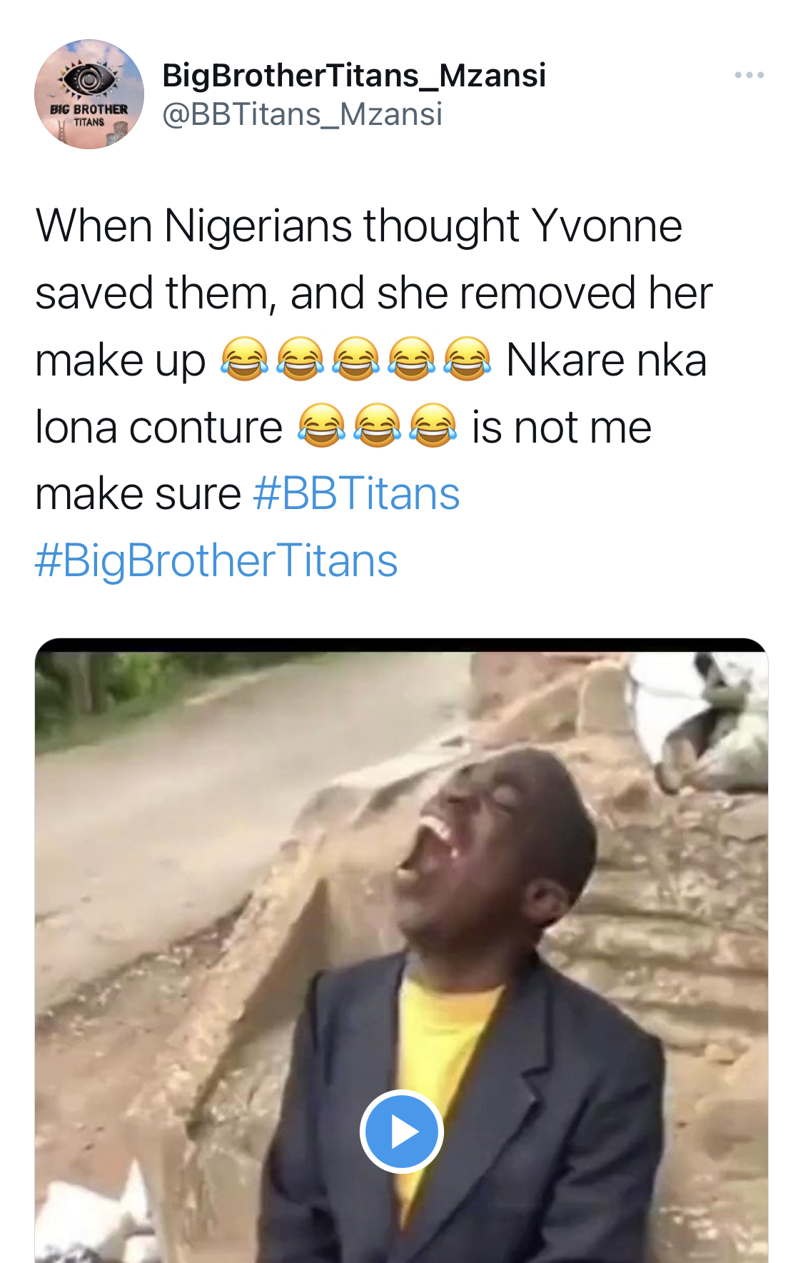 Fans react as BBTitans Yvonne Transforms after removing makeup [video]