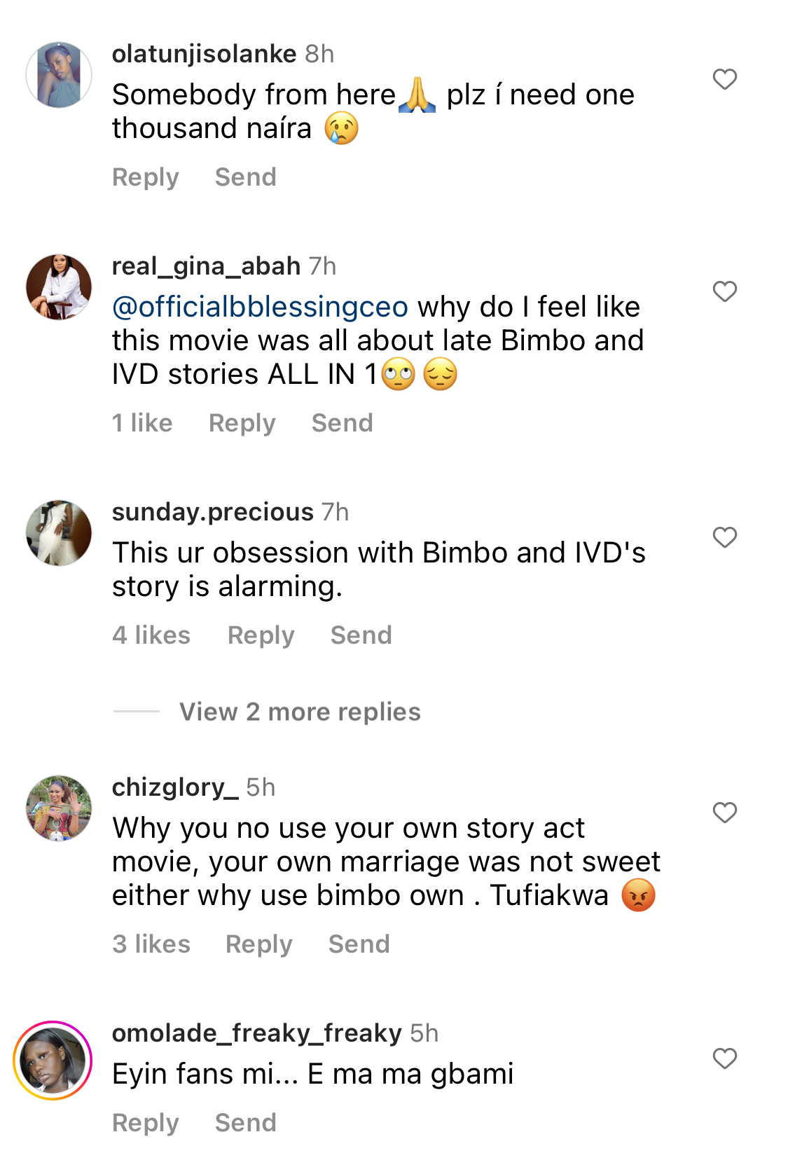 Nigerians react as Blessing CEO produces movie about death of lover IVD’s wife Bimbo [video]