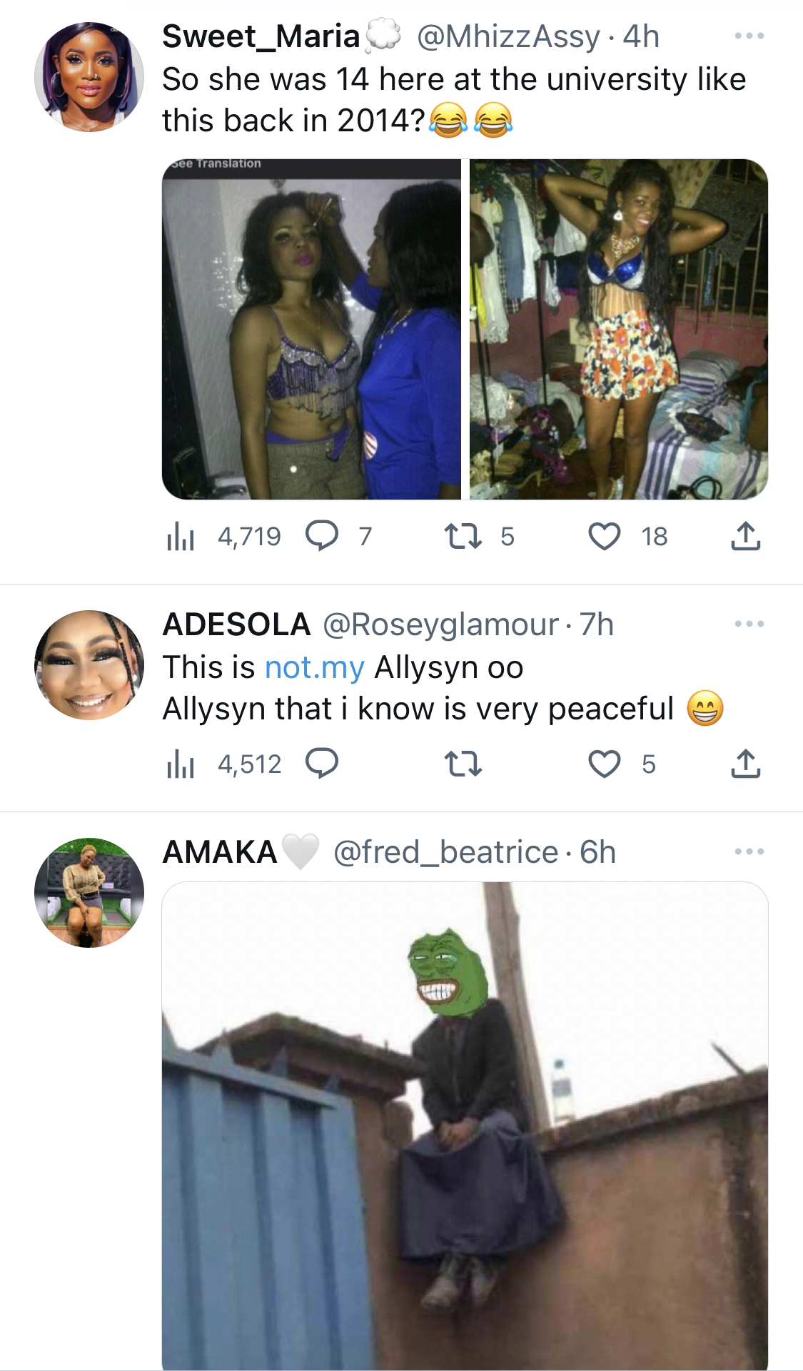 23 my ass - BBNaija Allysyn slams colleague ChiChi over age declaration