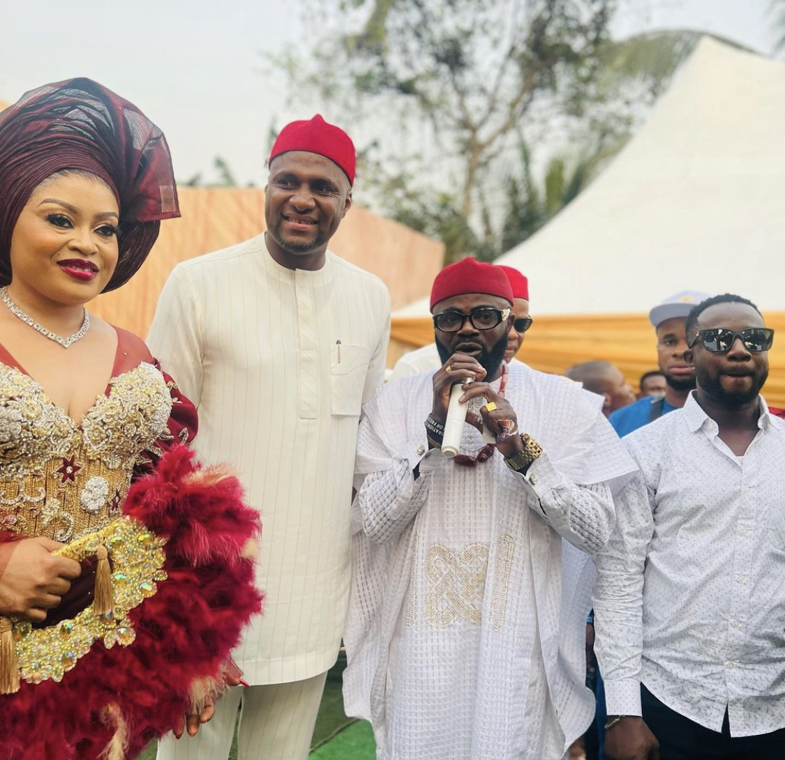 Actress Nkiru Sylvanus ties knot with lover in Traditional Wedding [photos/video]