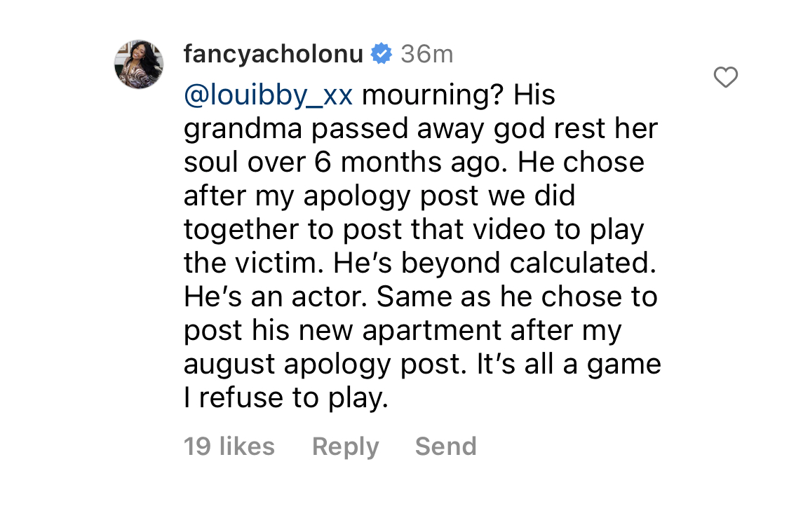 Alex Ekubo is a sociopath, he’s trying to destroy me - Actor’s Ex-fiancée Fancy Acholonu reveals he forced her to make apology