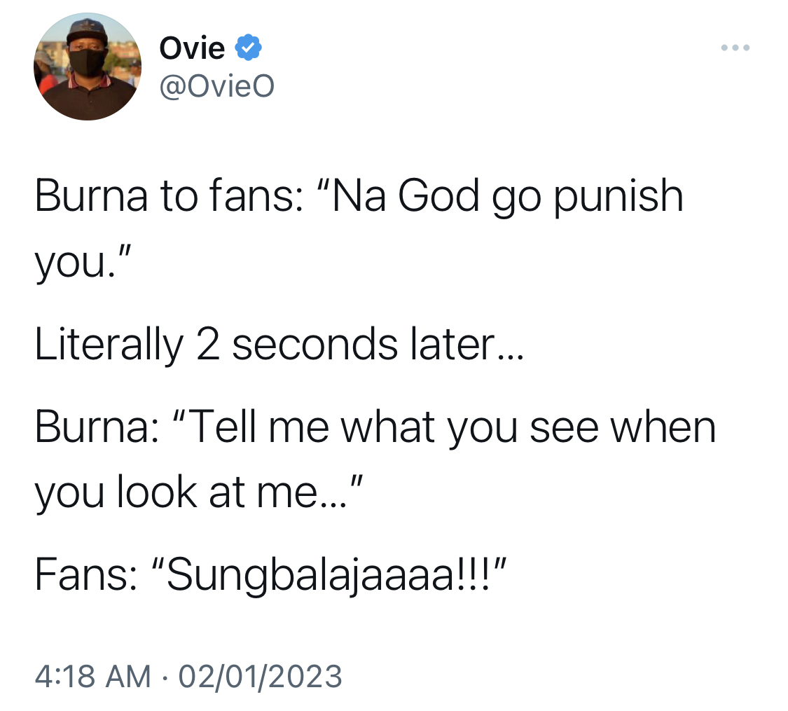 Burna Boy blasts fans after keeping them waiting 7 hours for concert in Lagos [videos]