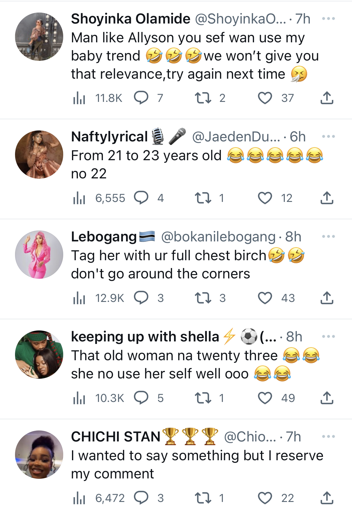 23 my ass - BBNaija Allysyn slams colleague ChiChi over age declaration