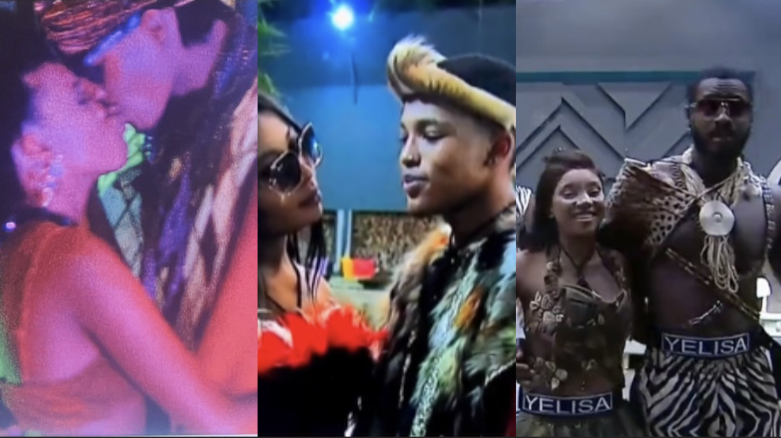 Mmeli cheats on Sandra with Nelissa, Tsatsii and Kanaga Jnr Share first kiss in Public [watch BBTitans Party Highlights]