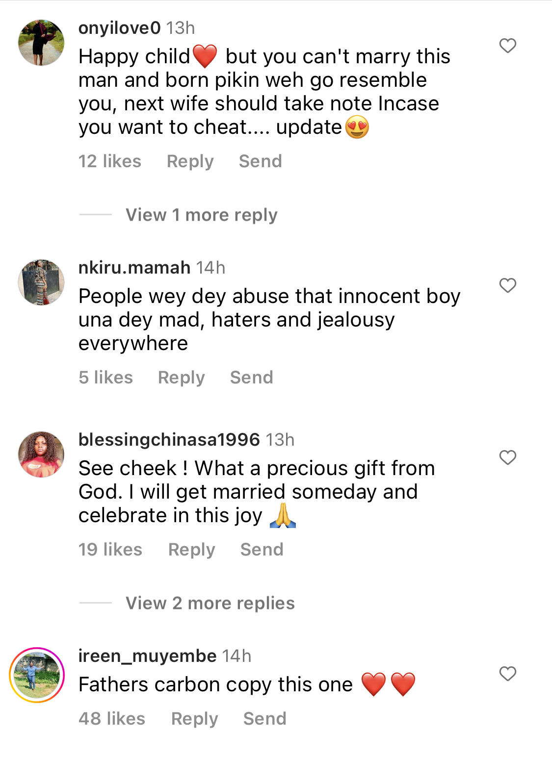 Like father like son - Fans react as Regina Daniels shares video of second son with Ned Nwoko