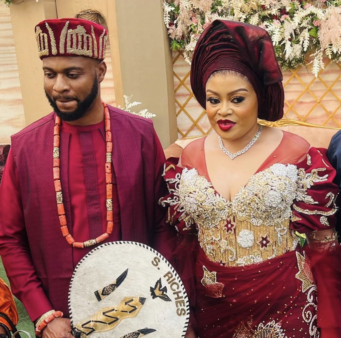 Actress Nkiru Sylvanus ties knot with lover in Traditional Wedding [photos/video]