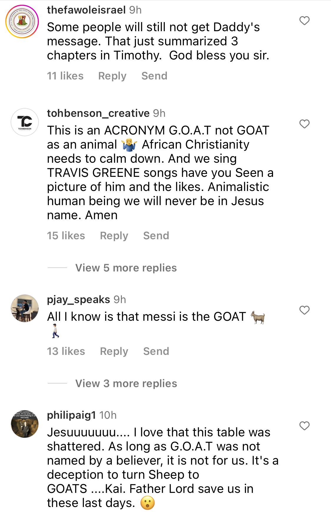 Goat in the Bible signifies stubborn unbelievers - Pastor Mike Bamiloye Blasts Tems for calling herself ‘GOAT’