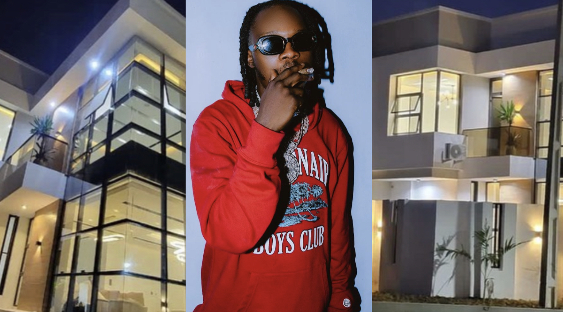 Rapper Naira Marley acquires Multimillion Naira mansion in Lagos [photos]