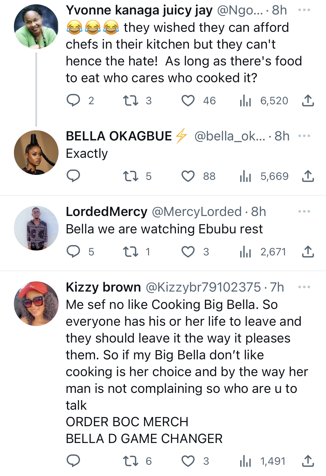 Who suffer help - BBNaija Bella lashes out after being dragged for not being able to cook