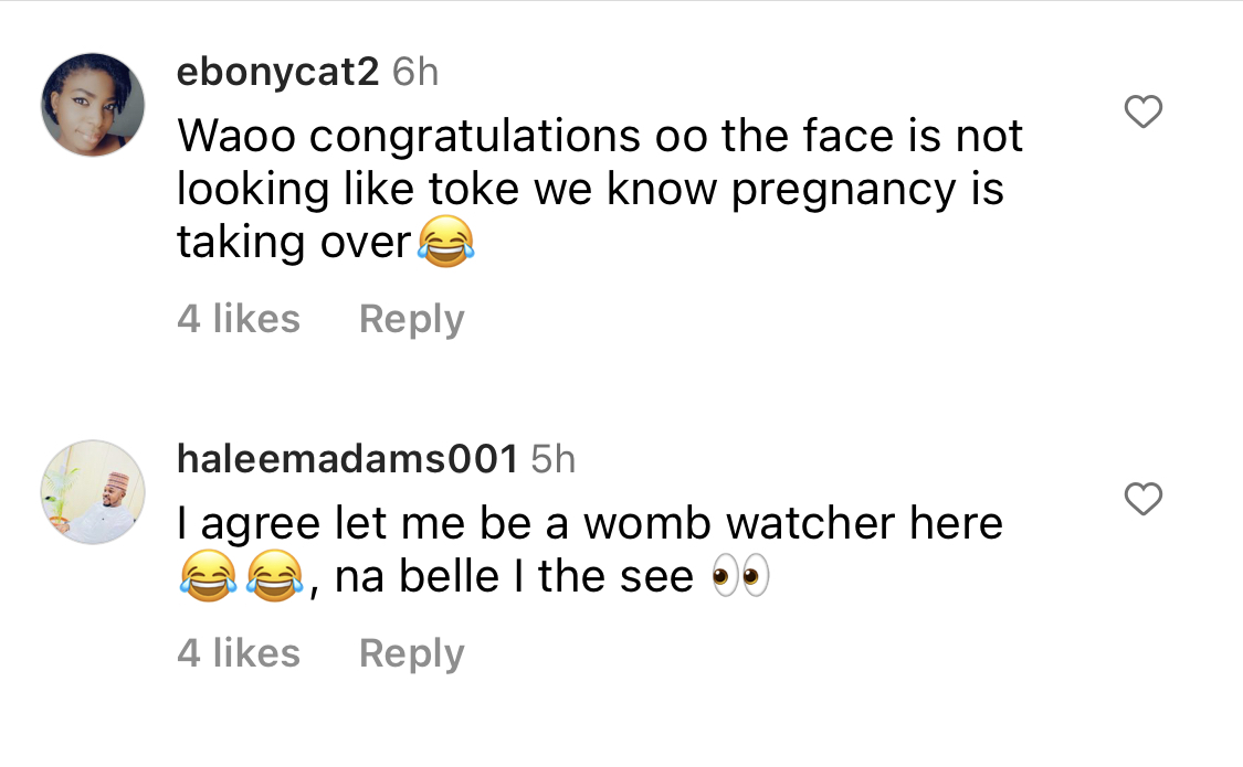 I don’t need a man don finally carry belle - Fans react as Toke Makinwa sparks pregnancy rumors [photos]