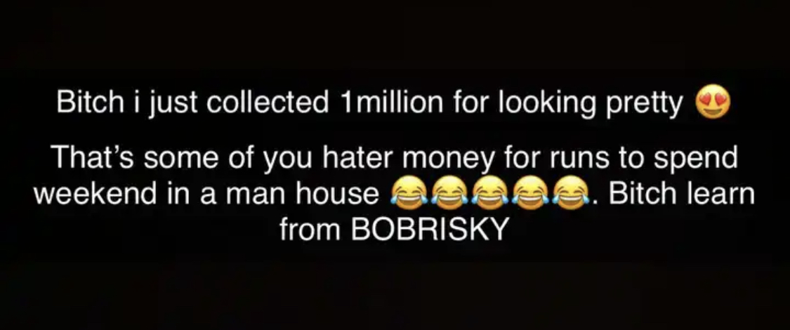 Someone gave me N1M just to appreciate my beauty - Bobrisky brags