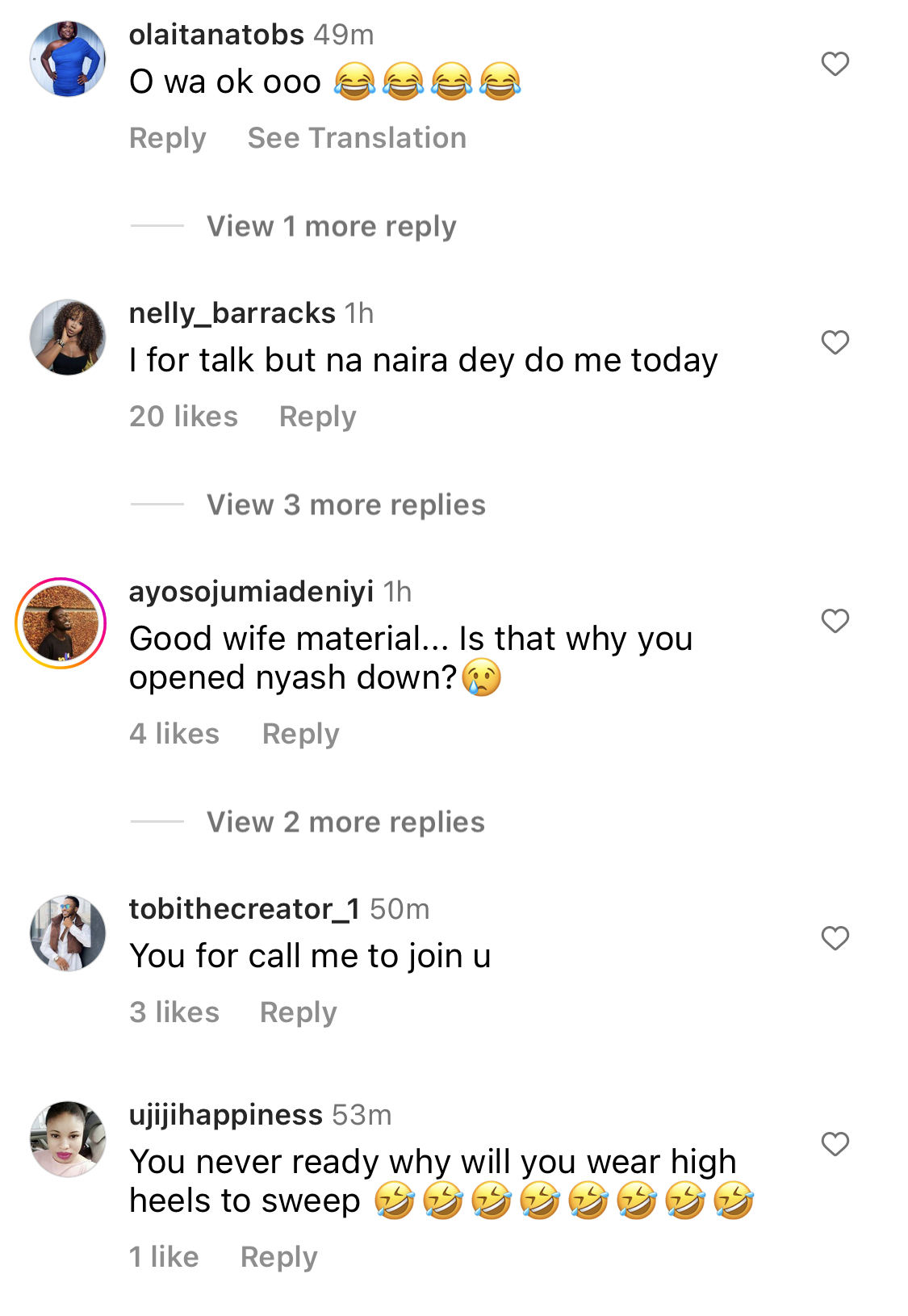 You dey find husband - Fans react as James Brown shows off “wife material” with sweeping skills [video]