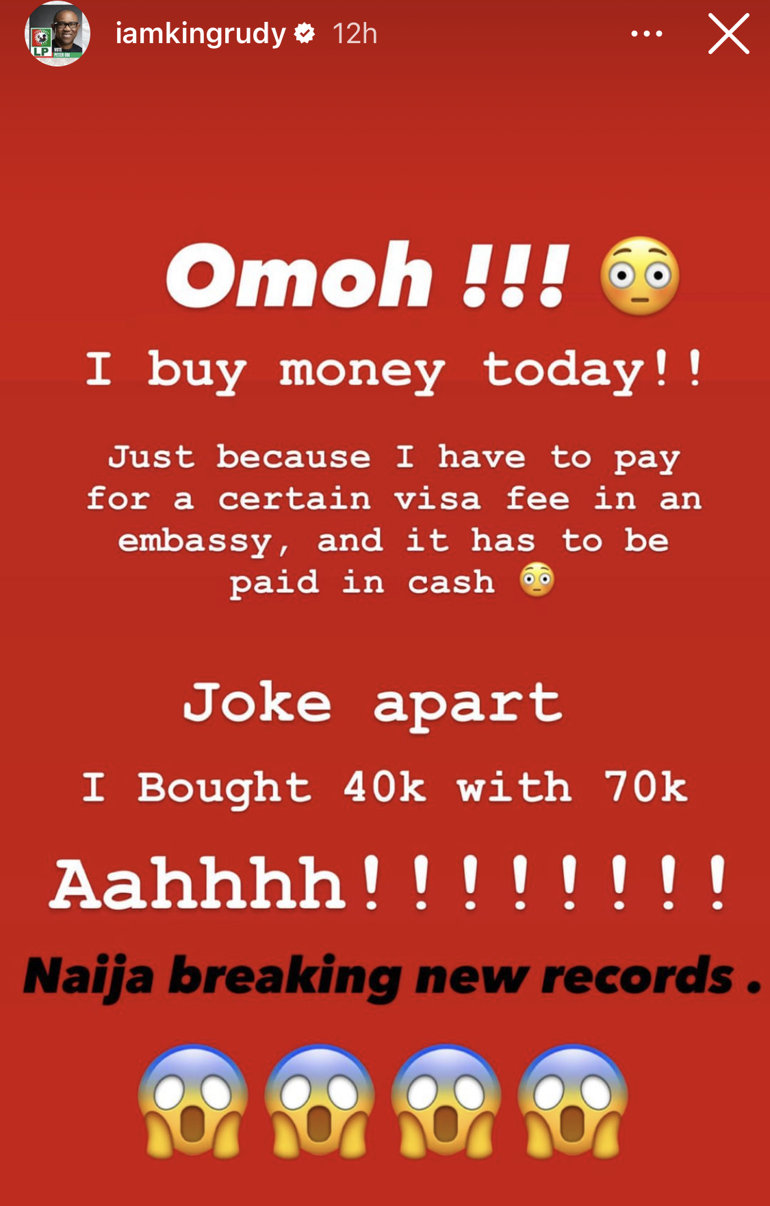 I bought 40k with 70k - Singer Paul Okoye Cries Out