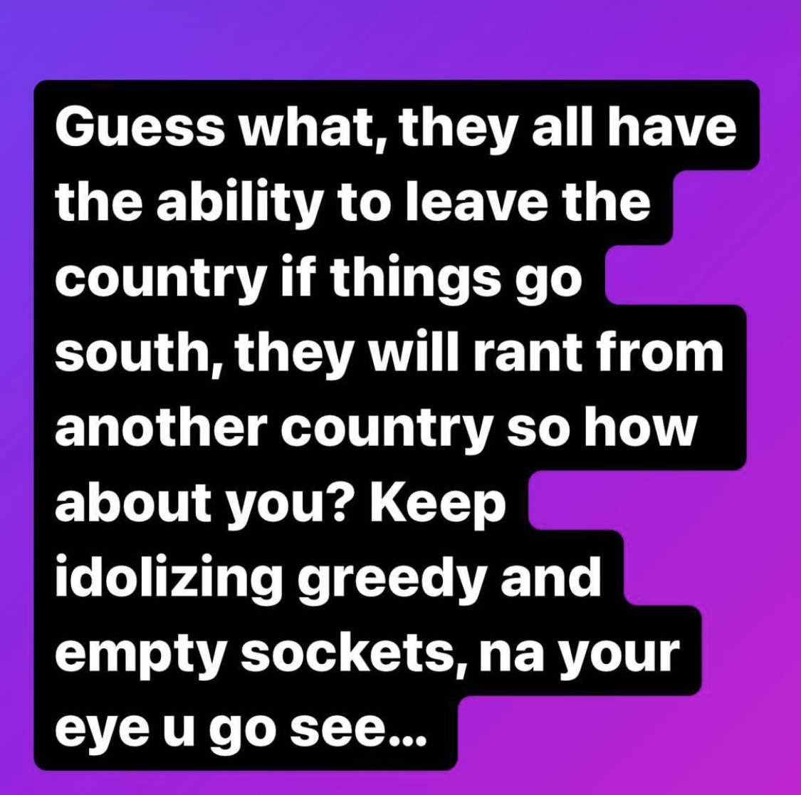 Celebrities were chasing clout during Endsars, now with Govt. - BBNaija Tega blasts colleagues