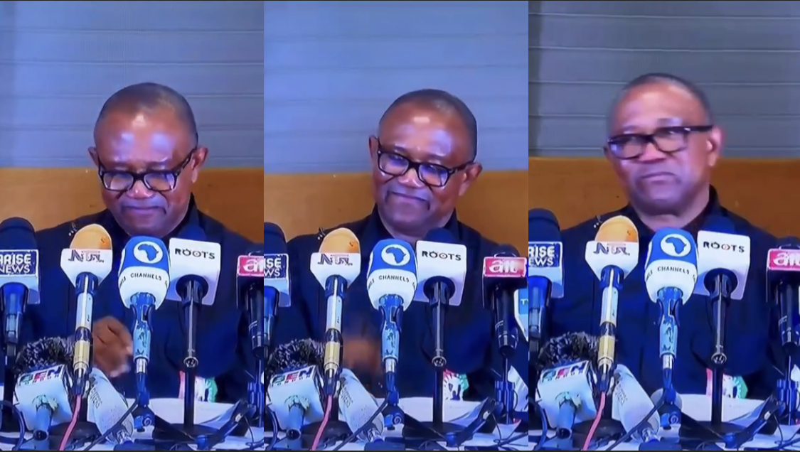 Peter Obi bursts into tears as he announces decision to challenge election results [video]