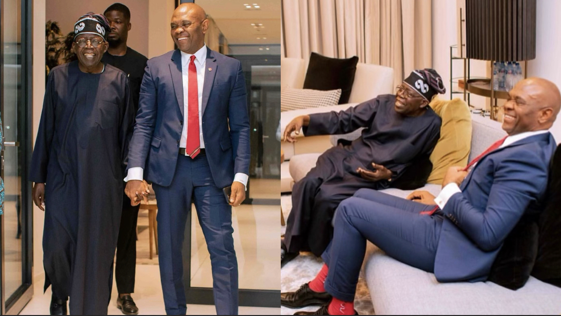 You just lost a customer – Fans blast billionaire Tony Elumelu for accepting visit from Tinubu [photos]