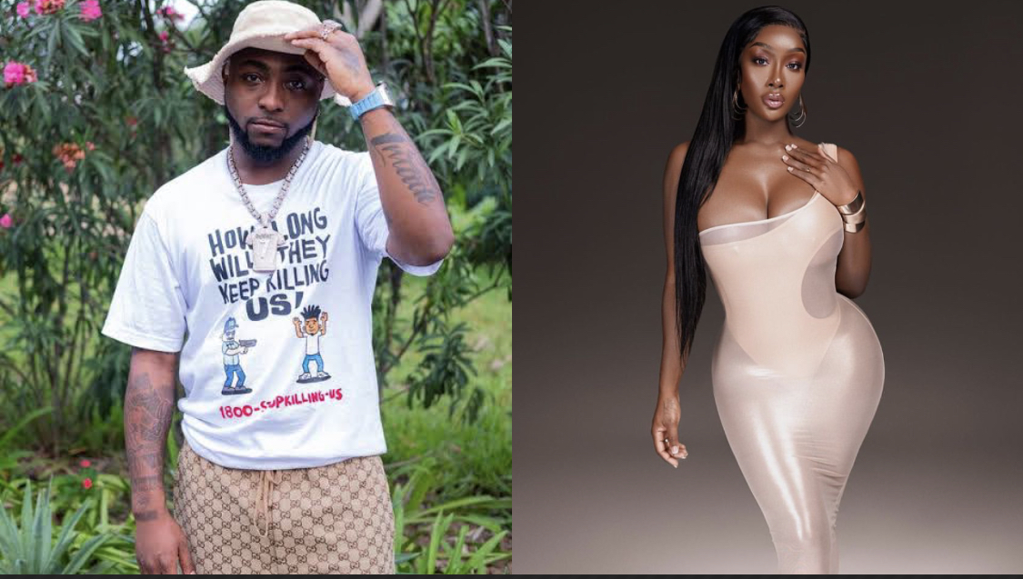 Davido’s Pregnant Side Chick Anita Brown leaks his phone number, shares more receipts of their relationship [photos]