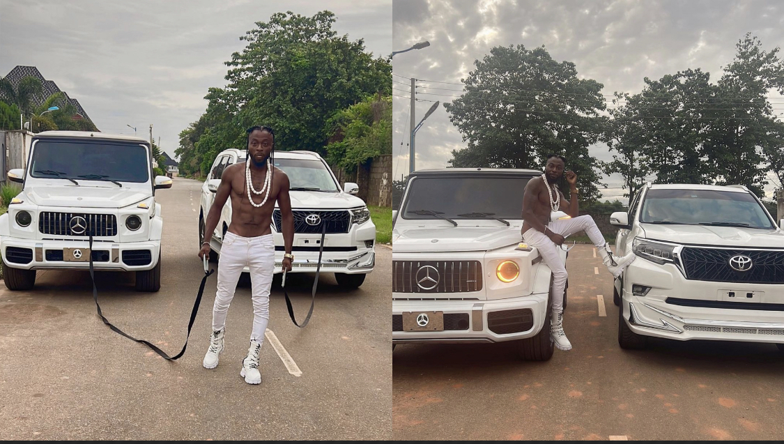 Not only female actors are winning – Actor Frank Tana says as he splashes over N300M on New Cars [photos]
