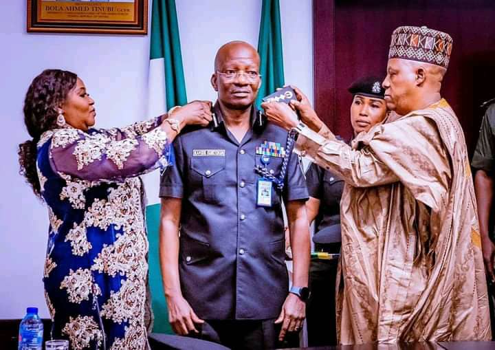 I feel like tiger and lion - New IGP Egbetokun says as he vows to fight criminals in Nigeria [photos]