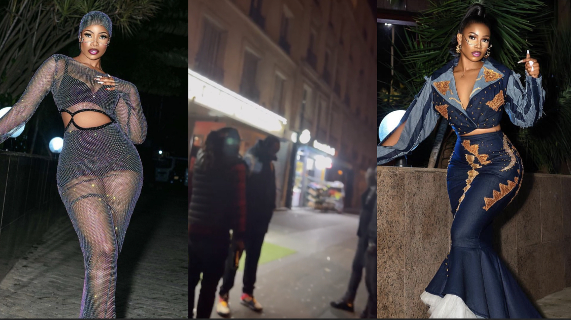 Paris is the ghetto – BBNaija Tacha cries out after being Robbed of Luggages in France [video]