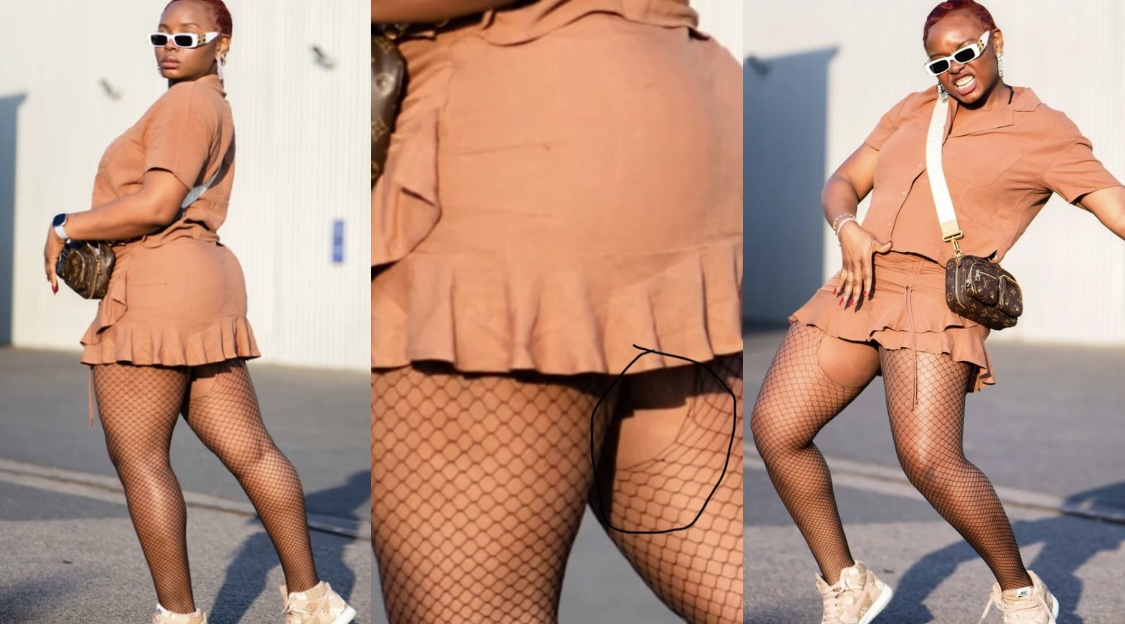 Singer Yemi Alade Drags Troll for pointing out holes in her underwear [photos]