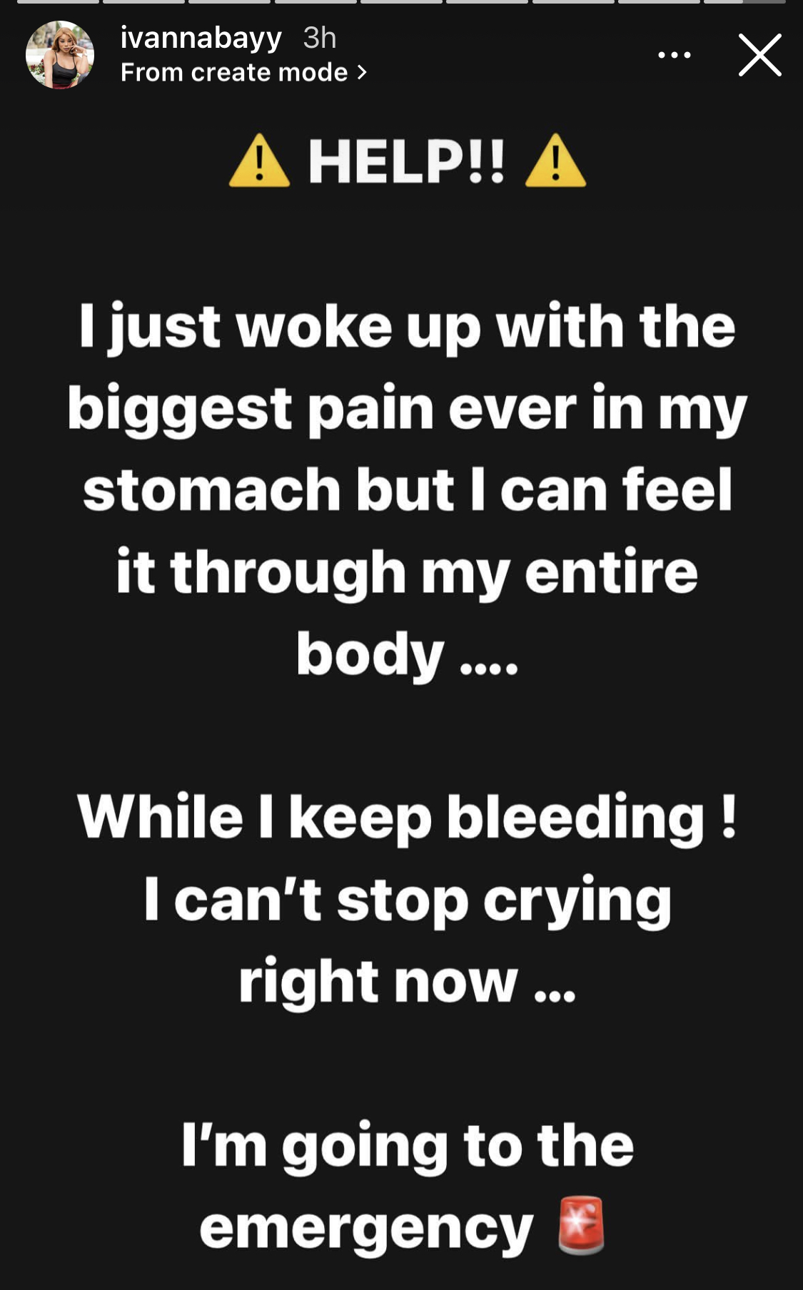 Help me, I’m bleeding - Davido’s Pregnant French Side chick Ivanna cries out after waking up with stomach pain