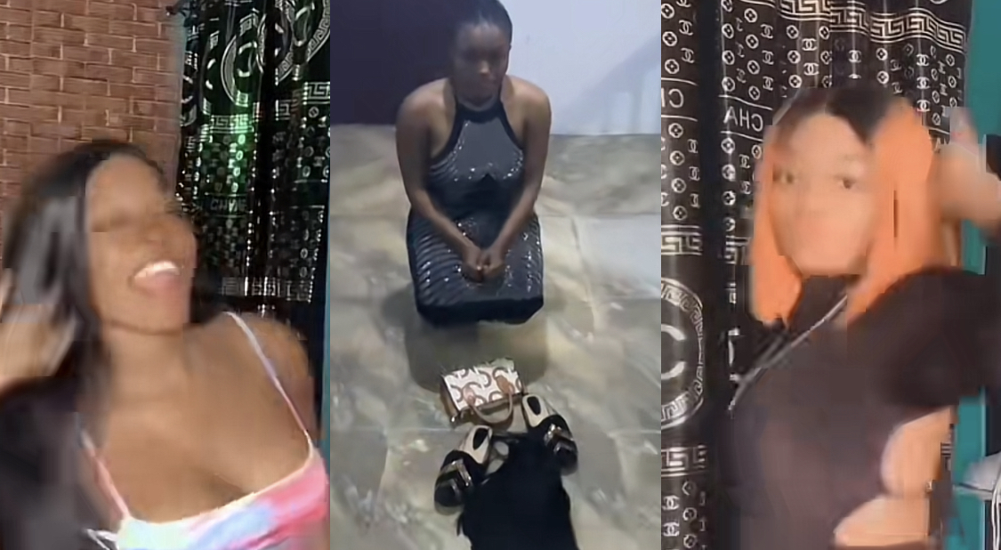 Lekki big babe Nabbed after stealing clothes, wig for Tik tok posts [video]