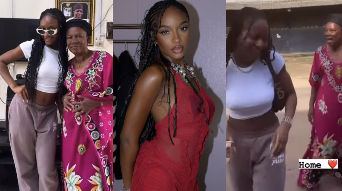 She has Edo blood in her veins – Indigenes Rejoice as Singer Ayra Starr visits Grand parents in Edo state [video]